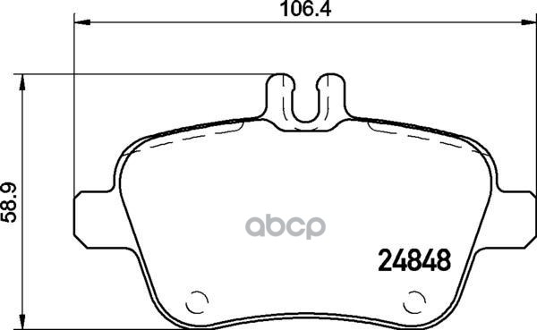 

Колодки Зад.Mercedes A-Class (W176) 12-18/Infiniti Q30 15=> Brembo арт. P50140