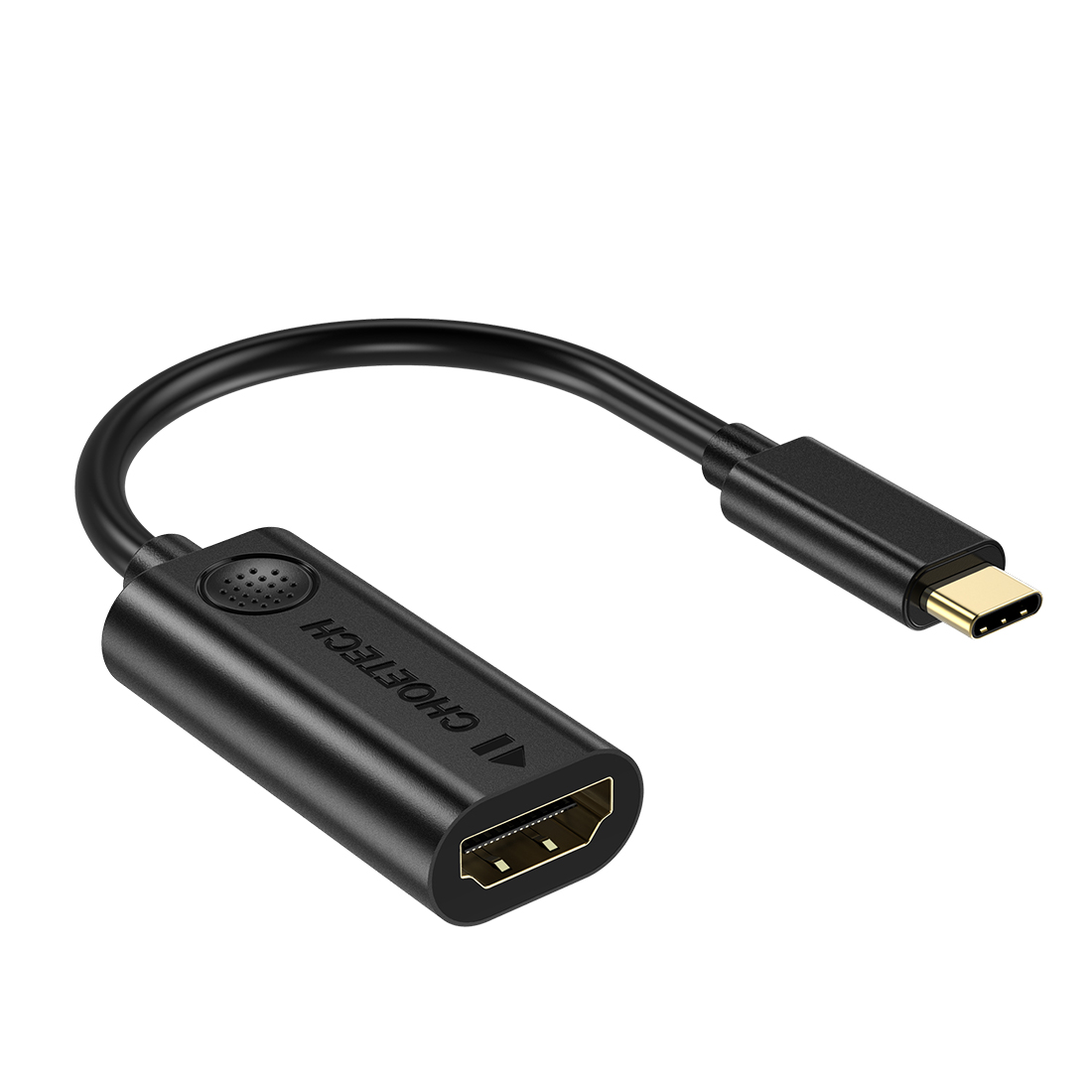 

Адаптер Choetech USB Type-C-HDMI не указано м HUB-H04BK-V5, Черный, HUB-H04BK-V5