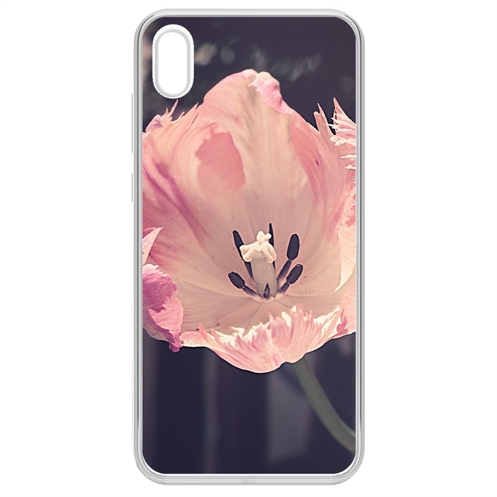 

Чехол-накладка Krutoff Clear Case Тюльпан для Huawei Y5 (2019)/Honor 8S/8S Prime, Прозрачный