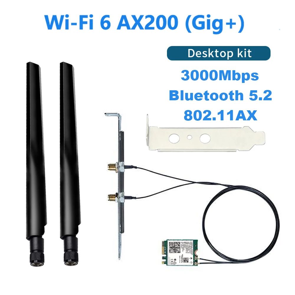 

Приемник Wi-Fi NoBrand для ноутбука; для компьютера M.2 802.11ax, Зеленый;белый