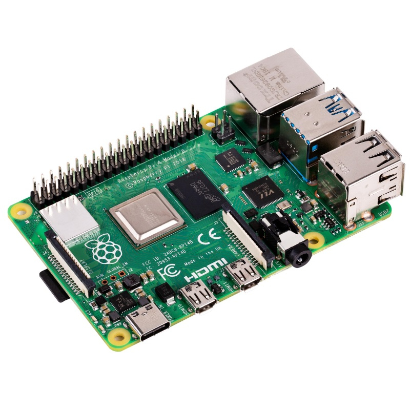 фото Одноплатный компьютер raspberry pi зеленый (ra502)