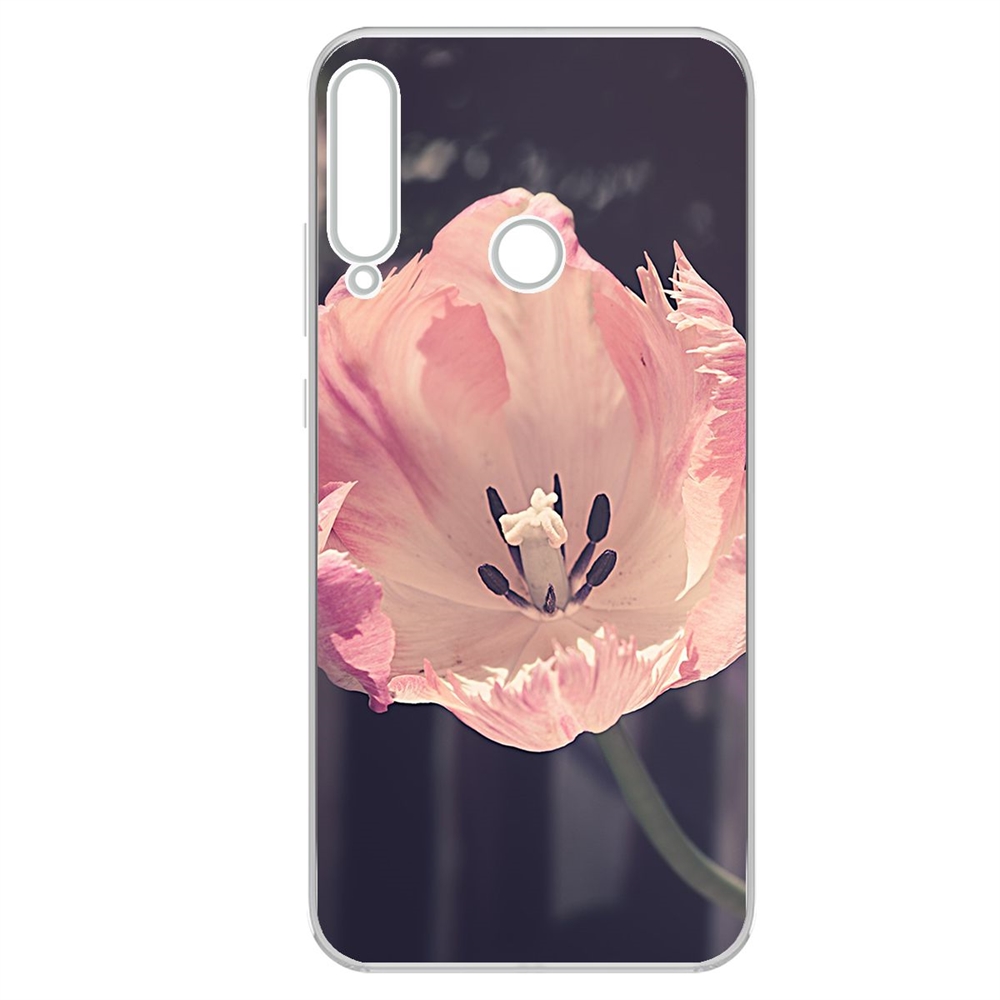 

Чехол-накладка Krutoff Clear Case Тюльпан для Huawei P40 Lite E/Y7p/Honor 9C