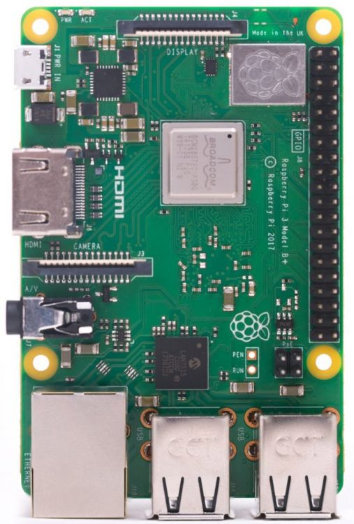 Мини ПК RASPBERRY PI зеленый (RA433)