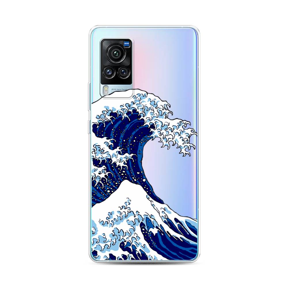 

Чехол Awog на Vivo X60 Pro "Волна в Канагаве", Разноцветный, 263850-4