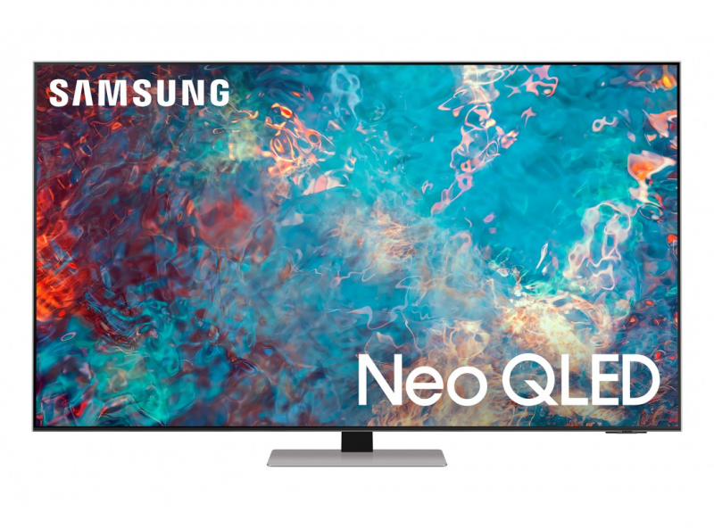 

Телевизор Samsung QE55QN85AAUXRU, 55"(140 см), UHD 4K, Серебристый, QE55QN85AAUXRU