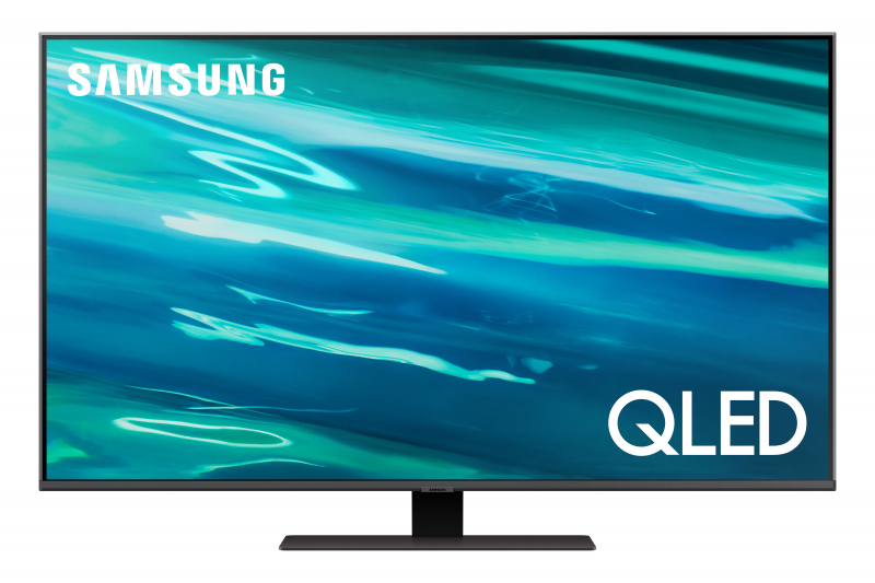 фото Телевизор samsung qe55q80aauxru, 55"(140 см), uhd 4k