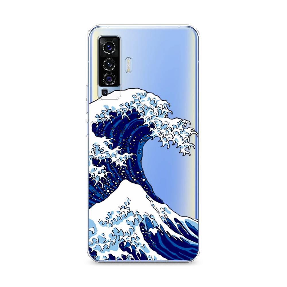 

Чехол Awog на Vivo X50 "Волна в Канагаве", Разноцветный, 262250-4