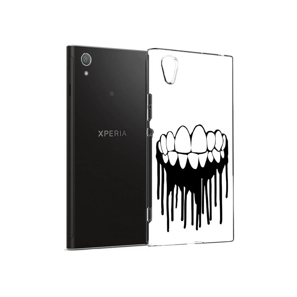 

Чехол MyPads Tocco для Sony Xperia XA1 Plus зубы (PT77220.224.372), Прозрачный, Tocco