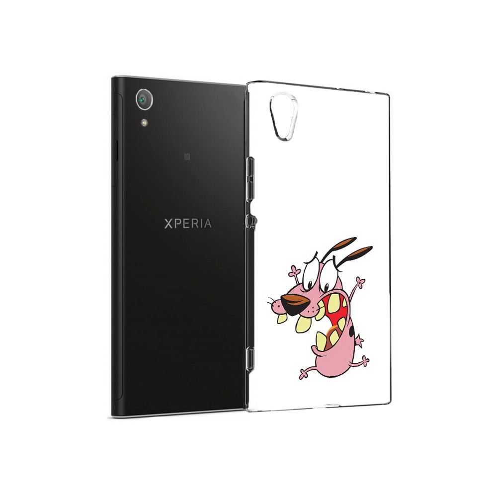 

Чехол MyPads Tocco для Sony Xperia XA1 Plus зубастый бобик (PT77220.224.371), Прозрачный, Tocco