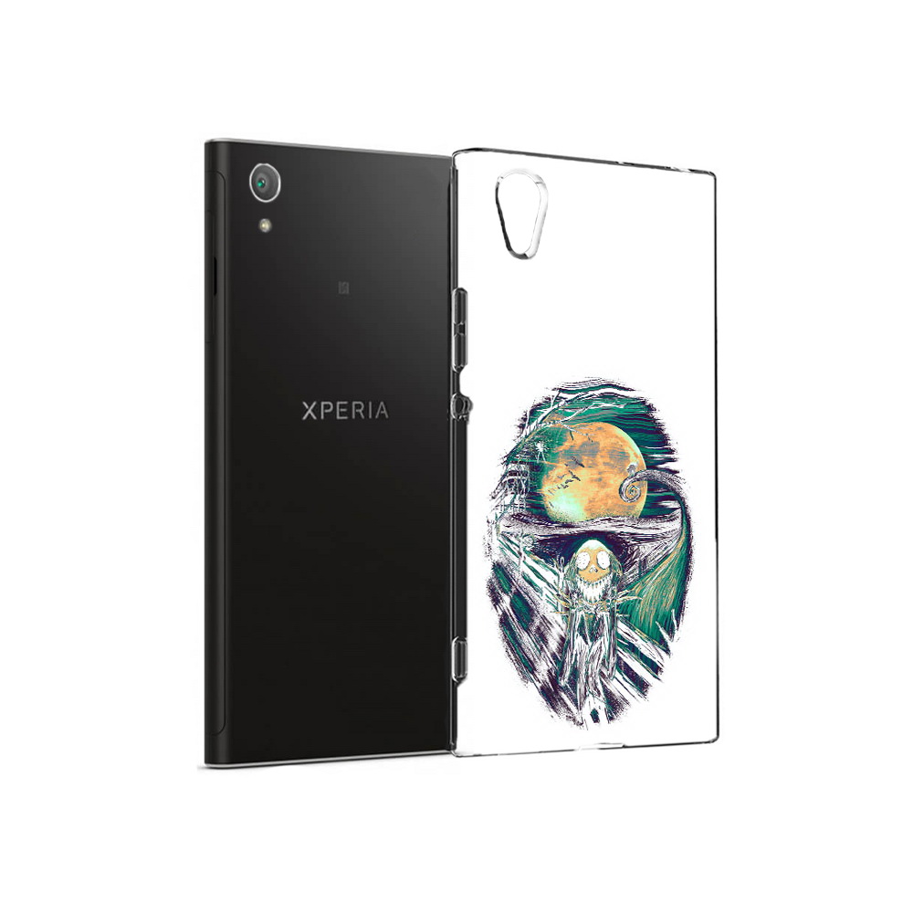 

Чехол MyPads Tocco для Sony Xperia XA1 Plus зубастое существо абстракция (PT77220.224.370), Прозрачный, Tocco