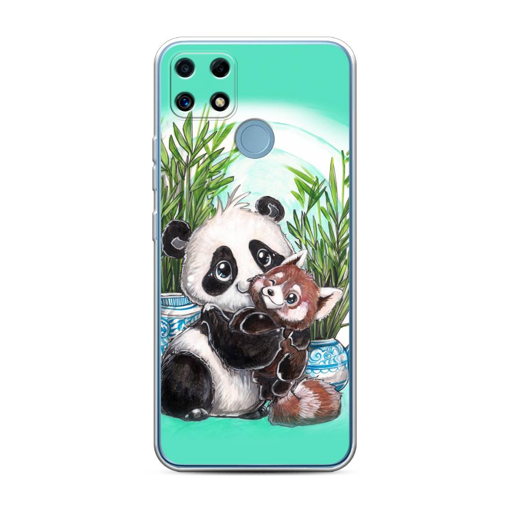 

Чехол Awog на Realme C25/C25s "Друзья зверята", Разноцветный, 256950-2