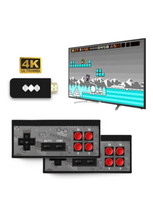 фото Игровая консоль poco case nes 8bit 4k +568 игр