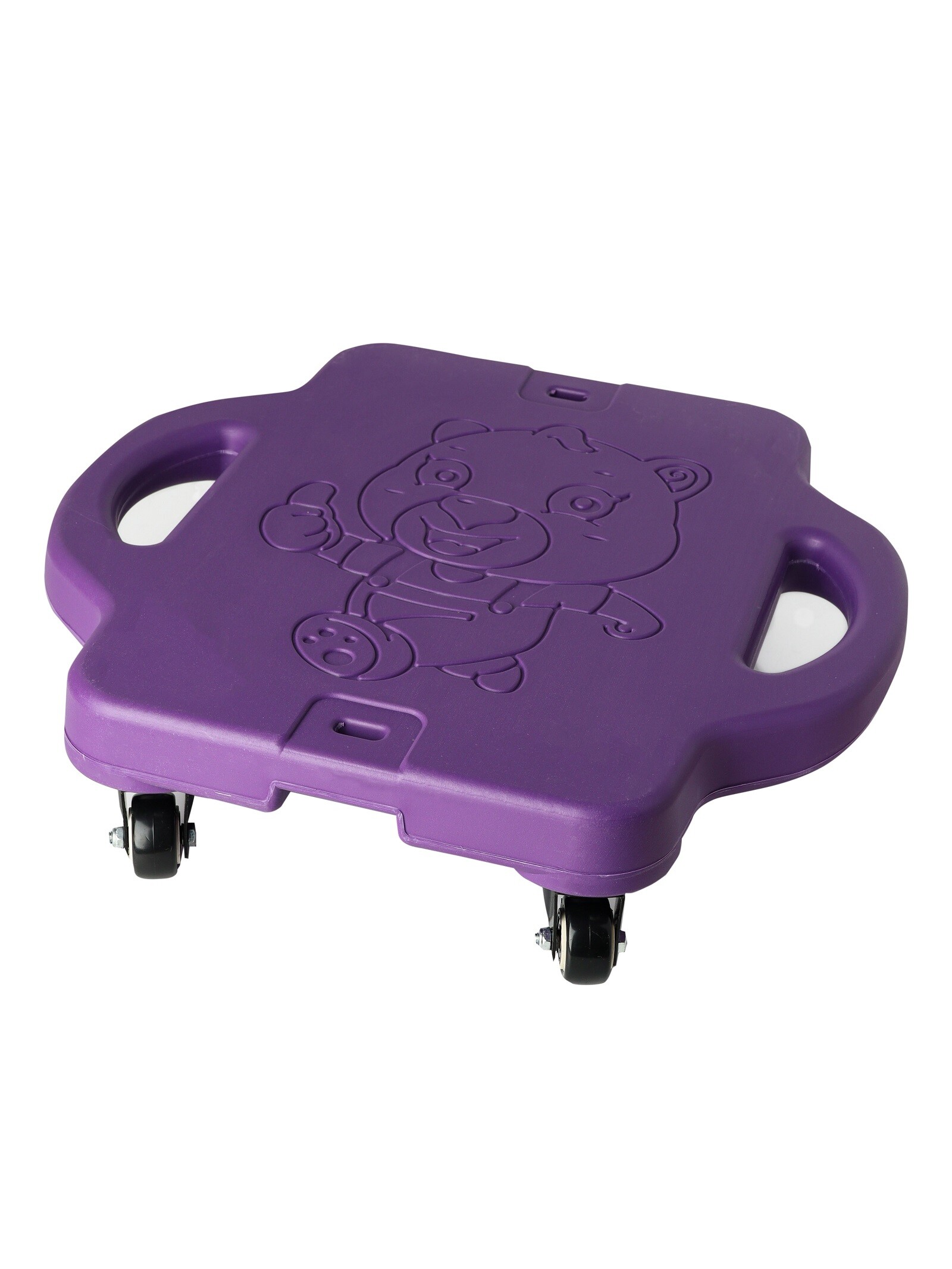 фото Скейтборд solmax четырехколесный самокат для детей и взрослых, фиолетовый sm06963
