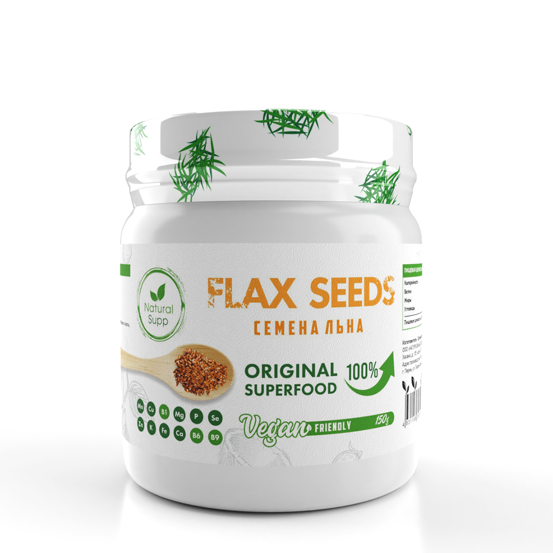 

Семена льна NATURALSUPP (150 г)