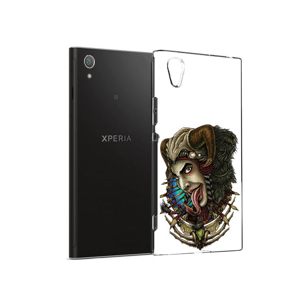 

Чехол MyPads Tocco для Sony Xperia XA1 Plus длинный язык (PT77220.224.330), Прозрачный, Tocco