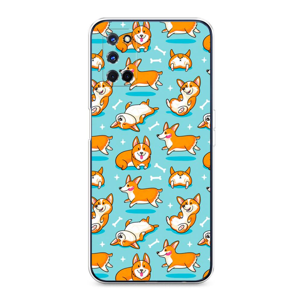 

Чехол Awog на Oppo A52 "Веселые корги", Разноцветный, 253150-2