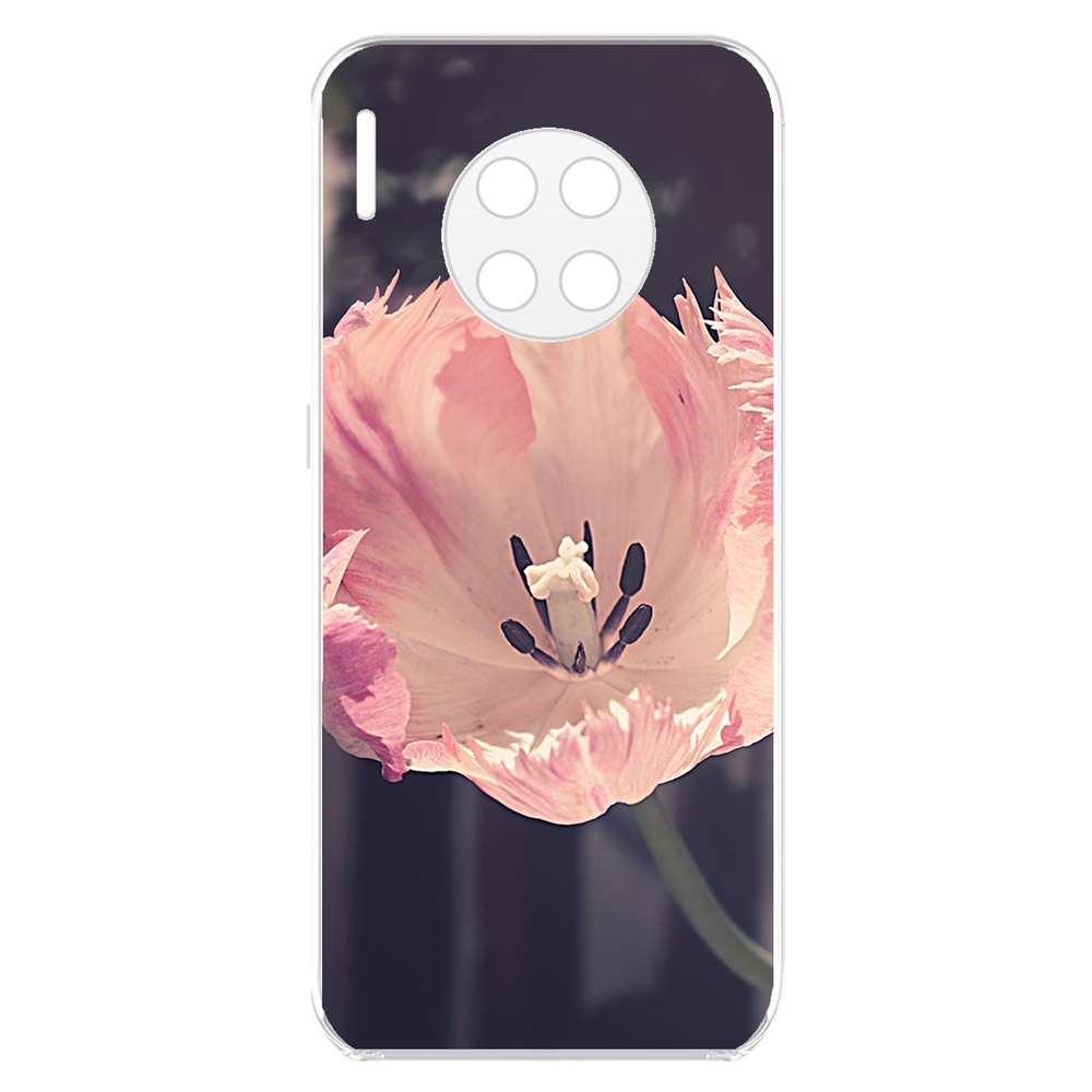 

Чехол-накладка Krutoff Clear Case Тюльпан для Huawei Mate 30, Прозрачный