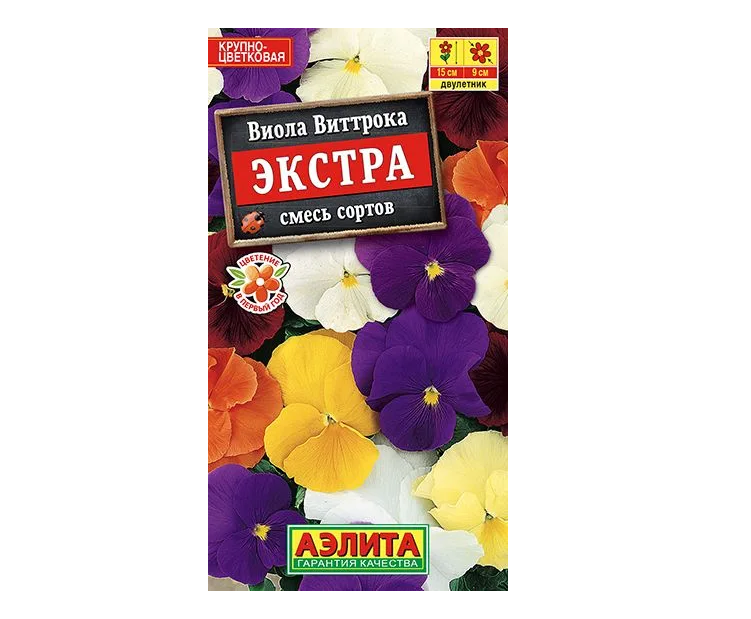 

Виола Экстра, смесь окрасок 0,1г. (Аэлита)