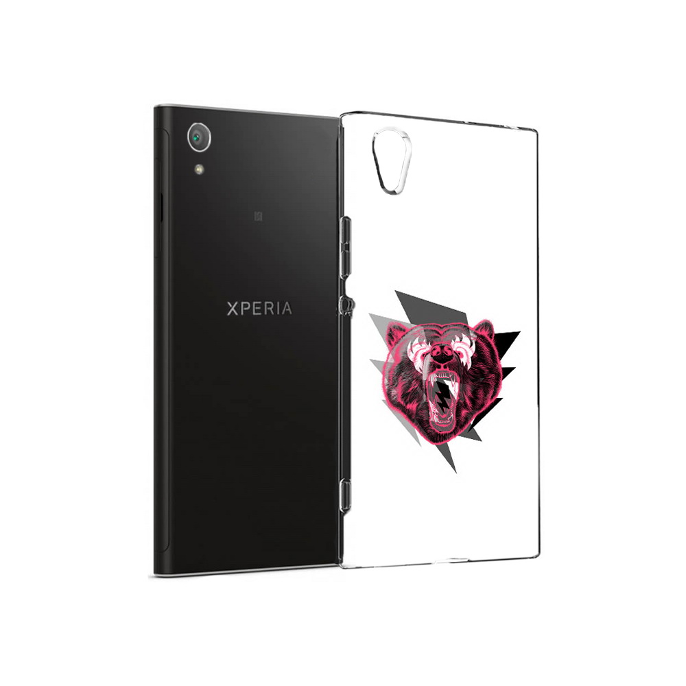 

Чехол MyPads Tocco для Sony Xperia XA1 Plus грозовой медведь (PT77220.224.301), Прозрачный, Tocco