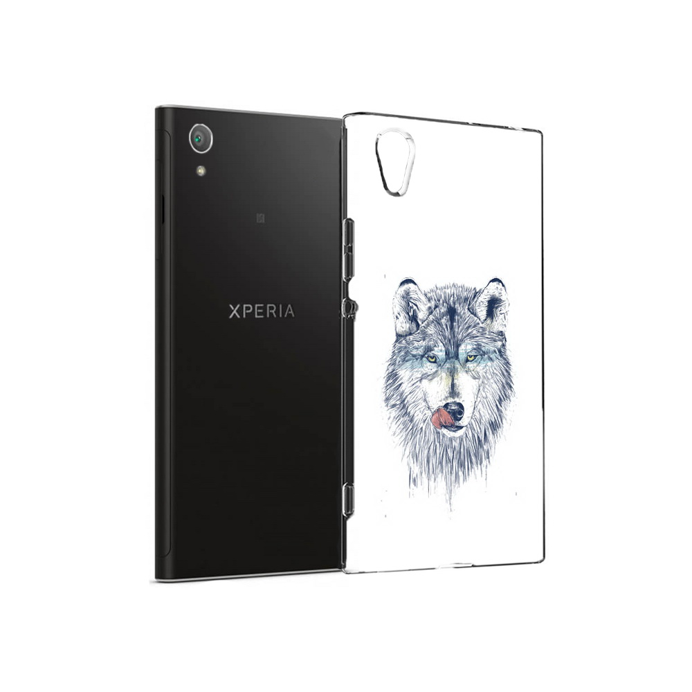 

Чехол MyPads Tocco для Sony Xperia XA1 Plus голодгый волк (PT77220.224.292), Прозрачный, Tocco