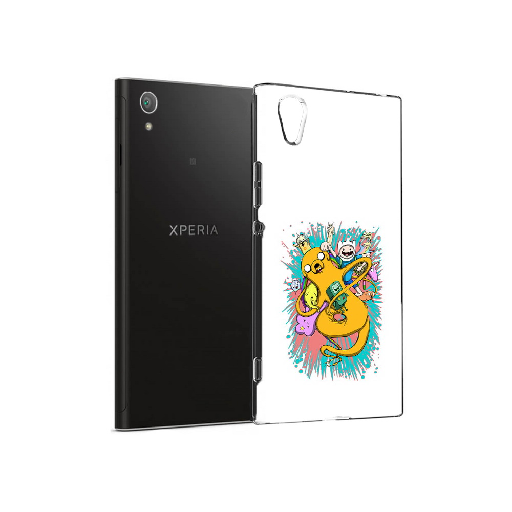 

Чехол MyPads Tocco для Sony Xperia XA1 Plus время приключений рисунок (PT77220.224.276), Прозрачный, Tocco