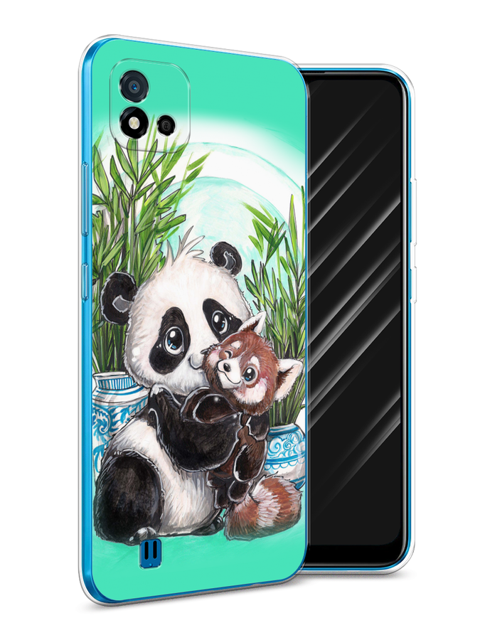 

Чехол Awog на Realme C11 (2021) "Друзья зверята", Разноцветный, 257550-2