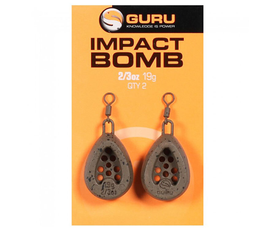 фото Грузило капля guru impact bomb 19 г