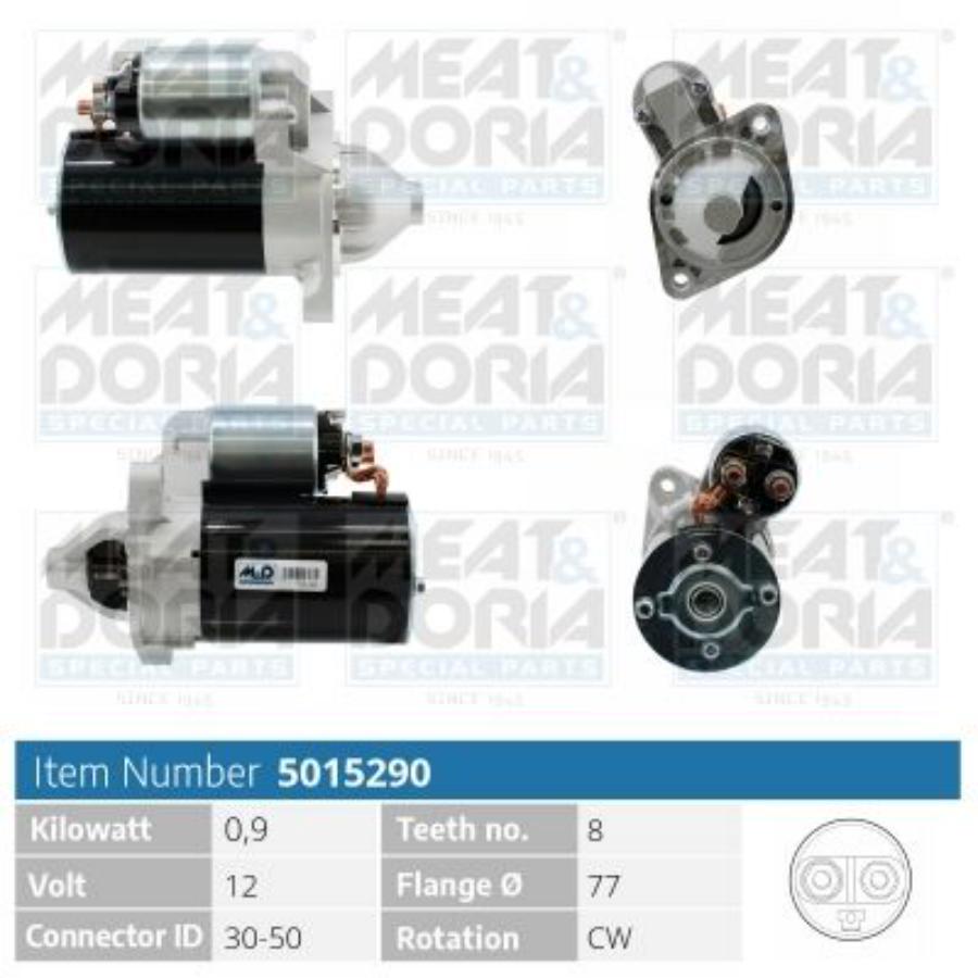 

Стартер MEAT & DORIA 5015290