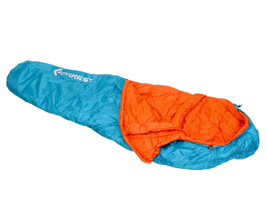 фото Спальный мешок forrest trek 350 blue/orange, справа