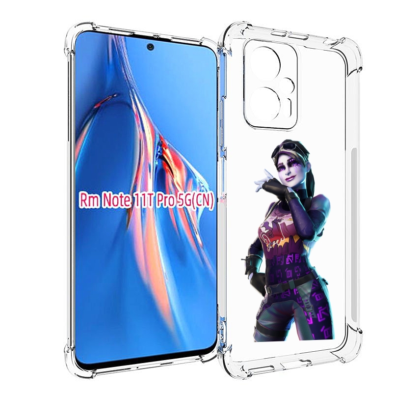 

Чехол MyPads Fortnite-3 для Xiaomi Redmi Note 11T Pro / 11T Pro Plus / Poco X4 GT проти..., Прозрачный, Tocco