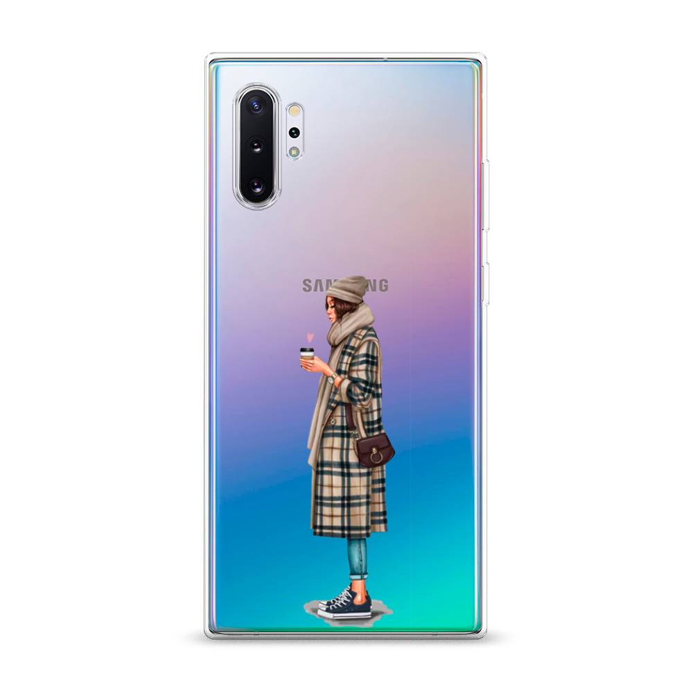 

Чехол для Samsung Galaxy Note 10 Plus "Утренний кофе", Коричневый;бежевый, 28550-6