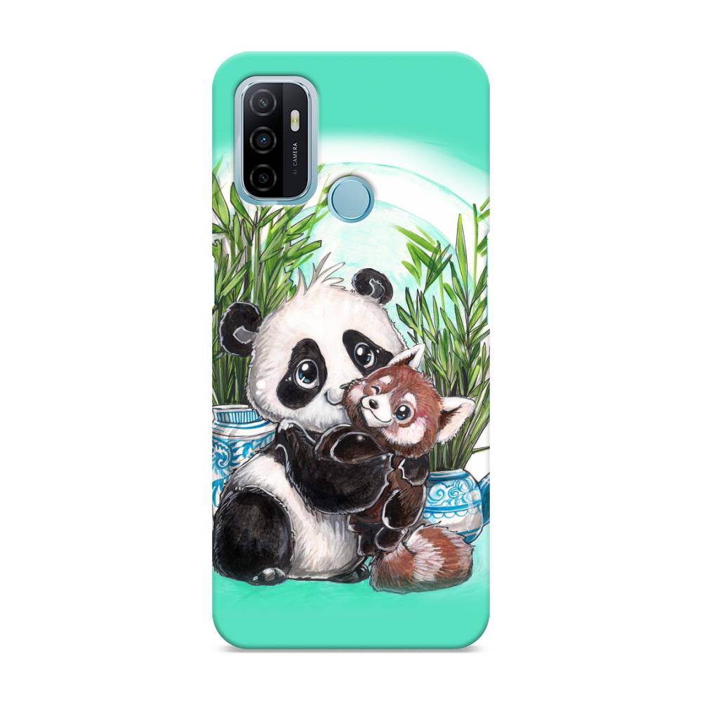 

Пластиковый чехол "Друзья зверята" на Oppo A53, 254320-1