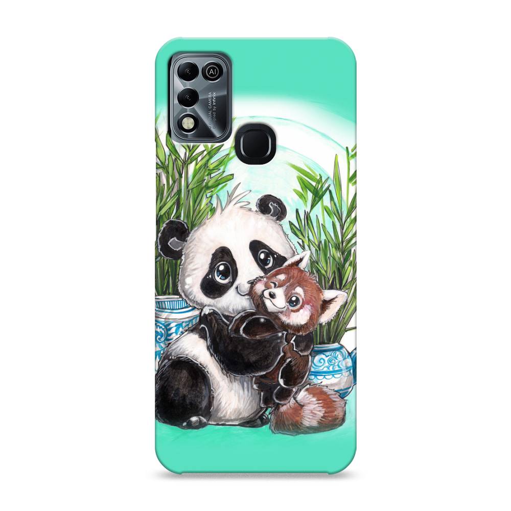 

Пластиковый чехол "Друзья зверята" на Infinix HOT 10 Play, 3100620-1