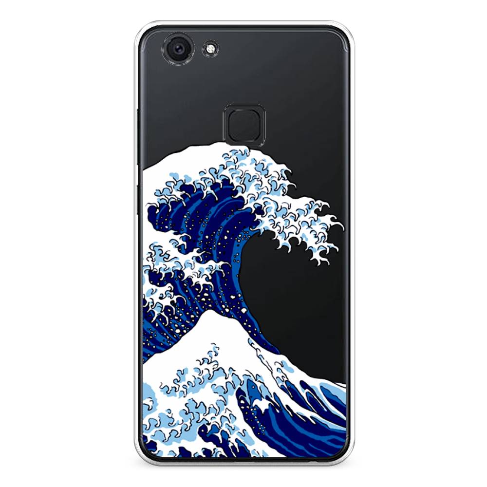 

Чехол Awog на Vivo V7 "Волна в Канагаве", Разноцветный, 260450-4