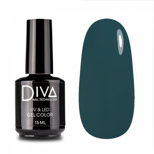 

Гель-лак для ногтей Diva Nail Technology плотный светлый насыщенный зеленый 15 мл