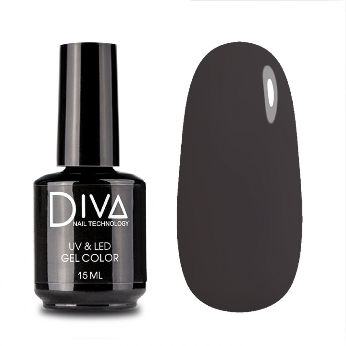 

Гель-лак для ногтей Diva Nail Technology плотный светлый насыщенный желтый 15 мл