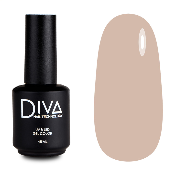 

Гель-лак для ногтей Diva Nail Technology плотный светлый насыщенный розовый 15 мл