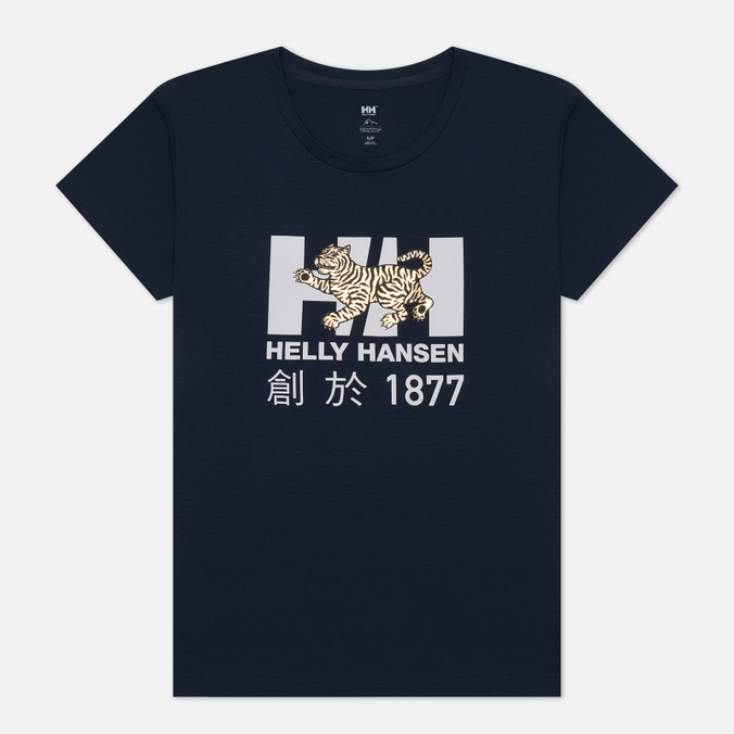

Футболка женская Helly Hansen 65842-597 синяя S, 65842-597