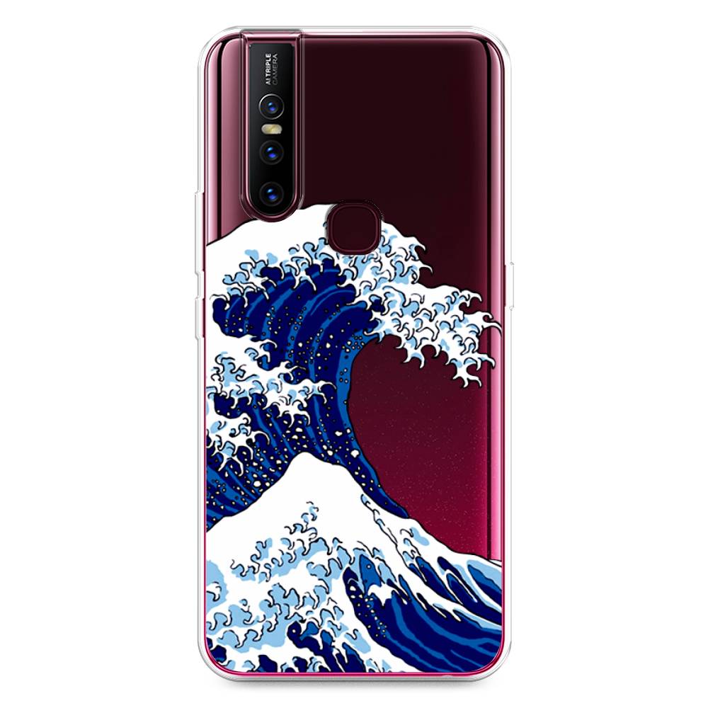 

Чехол Awog на Vivo V15 "Волна в Канагаве", Разноцветный, 261050-4