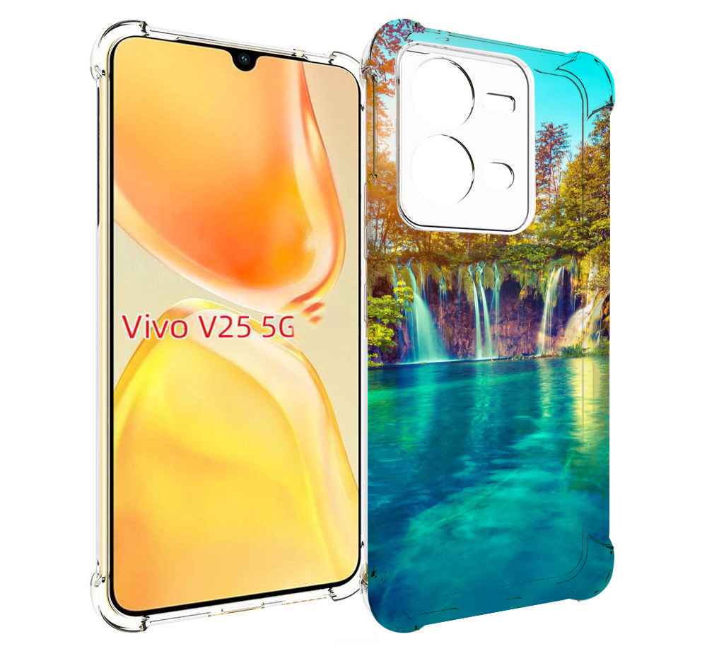 

Чехол MyPads Водапад-2 для Vivo V25 5G / V25e, Прозрачный, Tocco