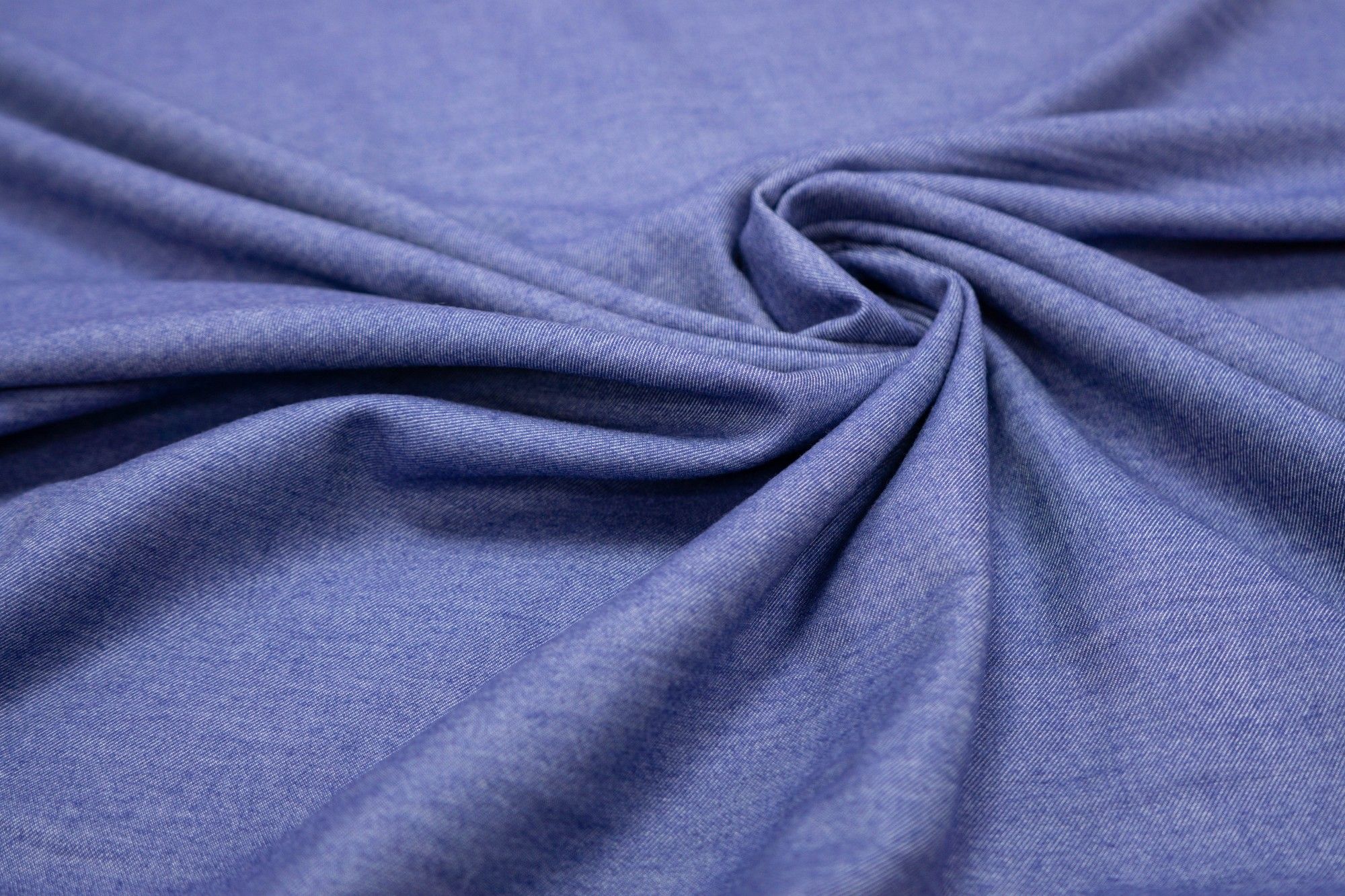 

Ткань UNOFABRIC VE50743 Хлопок фланель синий. Ткань для шитья 100x149 см