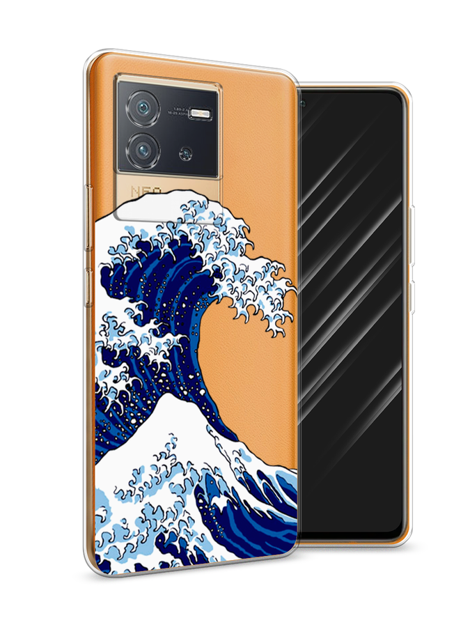 

Чехол Awog на Vivo iQOO Neo6 "Волна в Канагаве", Разноцветный, 266850-4