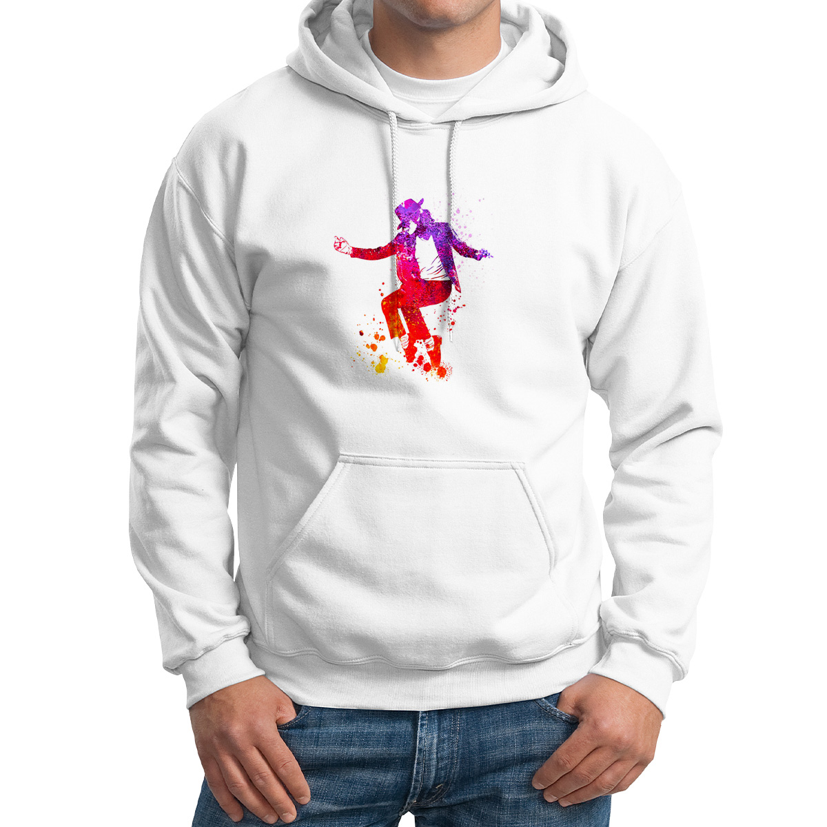 

Худи унисекс CoolPodarok Легенда Мйкл белое 60 RU, CX60M0601703