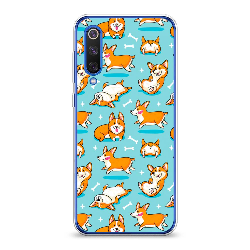 

Чехол Awog на Xiaomi Mi9 SE "Веселые корги", Разноцветный, 35250-2