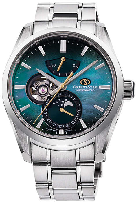 фото Наручные часы мужские orient re-ay0006a00b серебристые