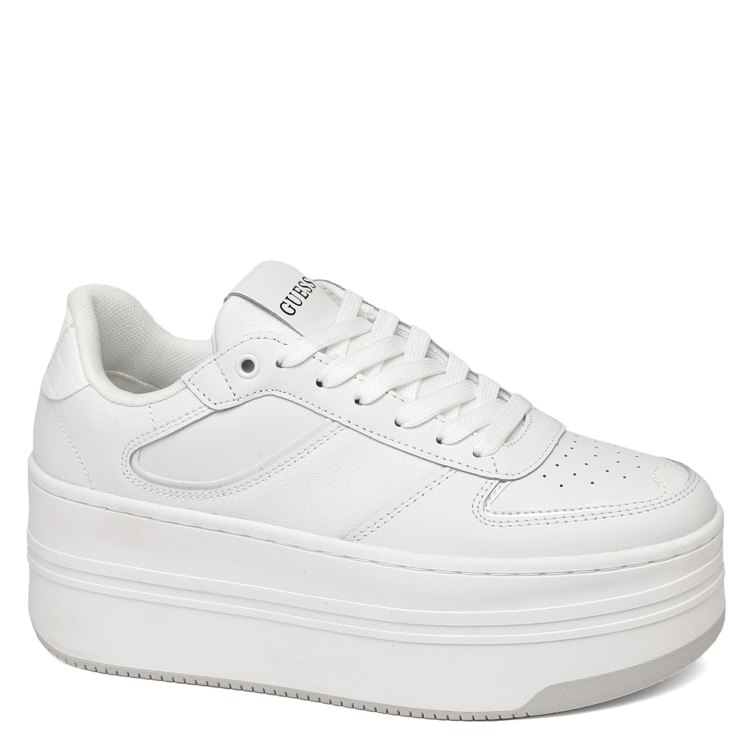

Кеды женские Guess FLJLLILEA12 белые 37 EU, Белый, FLJLLILEA12