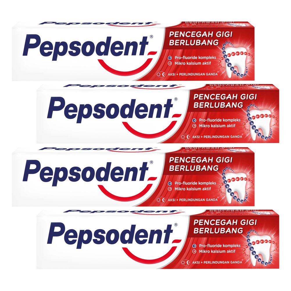 Комплект Зубная паста Pepsodent Защита от кариеса 120 г х 4 шт комплект colgate зубная паста максимальная защита от кариеса свежая мята 50 мл х 2 шт