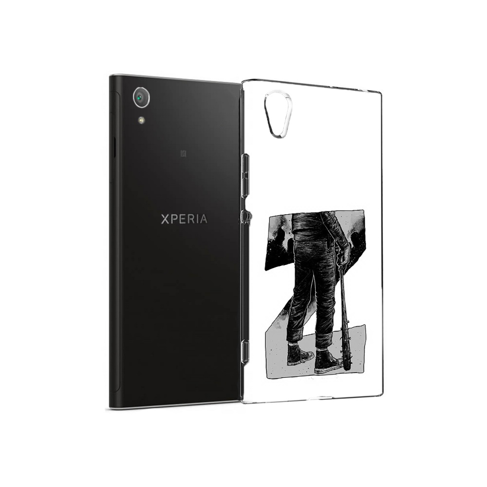 

Чехол MyPads Tocco для Sony Xperia XA1 Plus воин черно белый (PT77220.224.265), Tocco