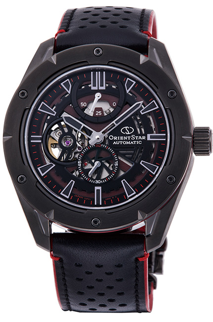 Наручные часы мужские Orient RE-AV0A03B00B черные/красные