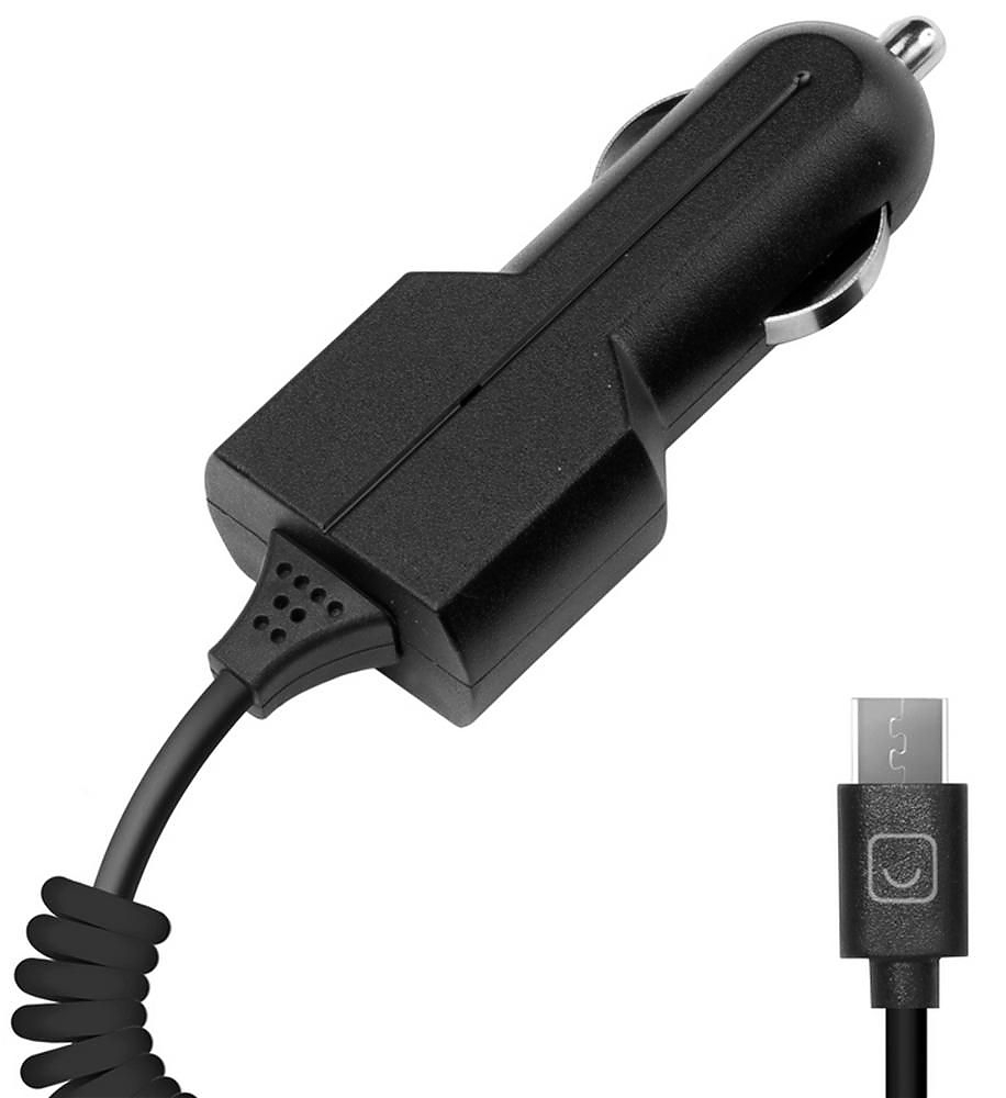 Автомобильное зарядное устройство Prime Line Micro USB, 1A (Черный)